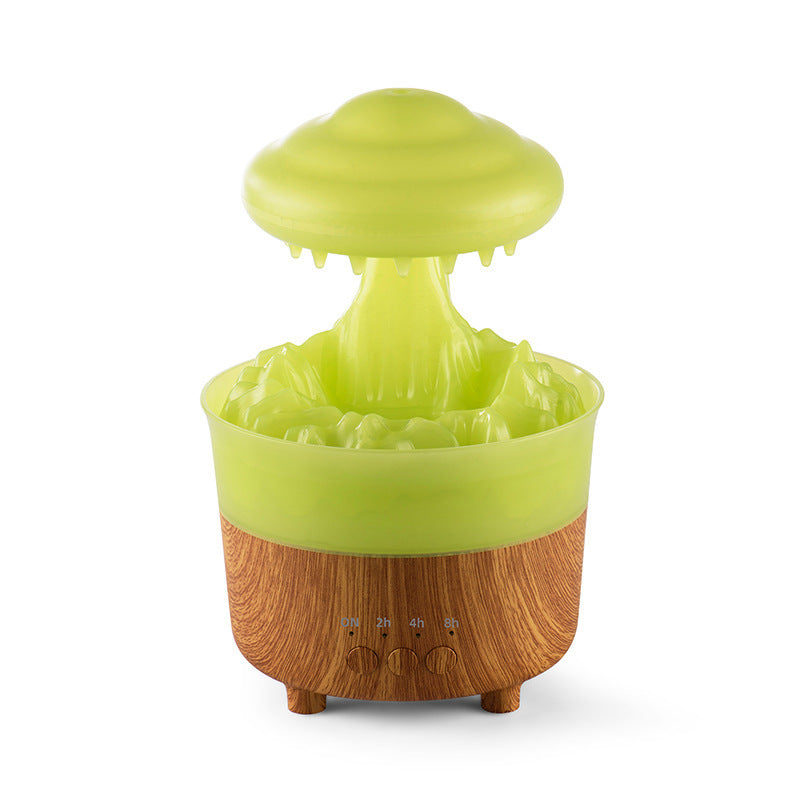 Wood Grain Rain Humidifier